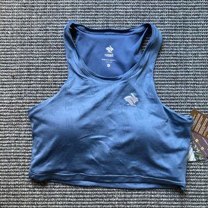 Rabbit Crop Hop Running Top Size Medium